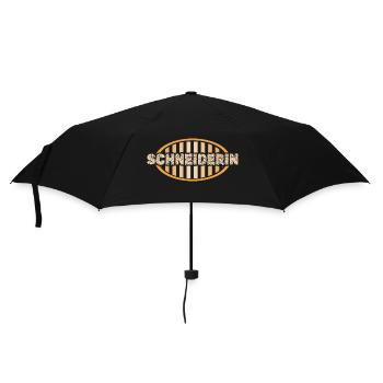 Gift for seamstress - Umbrella (small) - black - Front