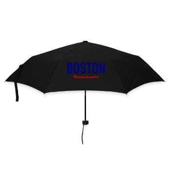 Boston Massachusetts - USA - United States America - Umbrella (small) - black - Front