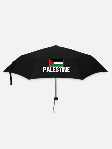 Palestina - Regenschirm (klein) - Schwarz