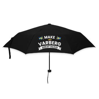 Varberg Pride Banner Emblem - Umbrella (small) - black - Front