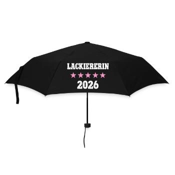 Lackiererin 2026 Beruf Lackierer Lackiererei Azubi - Regenschirm (klein) - Schwarz - Vorne