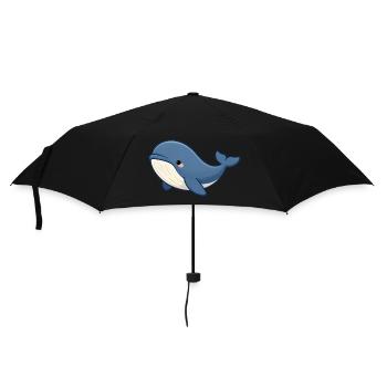 Wal Walrettung Tierschutz Meeresbiologie - Regenschirm (klein) - Schwarz - Vorne