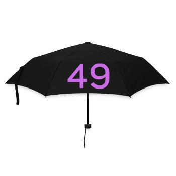 49 - Regenschirm (klein) - Schwarz - Vorne