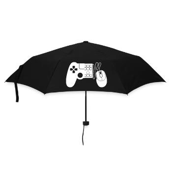 Gaming Controller - Regenschirm (klein) - Schwarz - Vorne