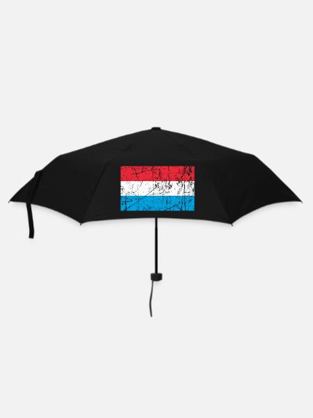 Luxembourg Luxembourg Luxembourg Fahne flag - Parapluie standard - noir