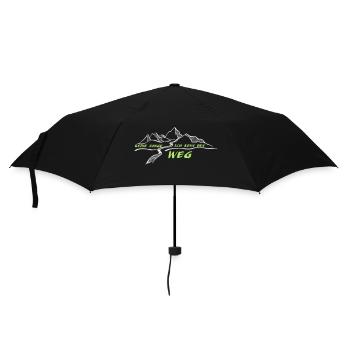 Ne t’inquiète pas, je sais où on est! - Parapluie standard - noir - Devant