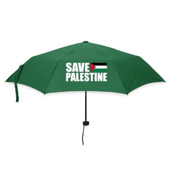 SAVE PALESTINE - Umbrella (small) - bottlegreen - Front