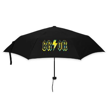 Bror Schweden Sverige Scandinavia Norden - Regenschirm (klein) - Schwarz - Vorne
