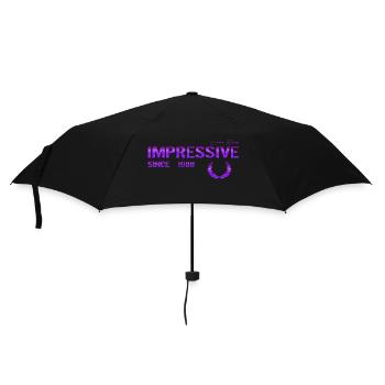 Impressive since 1988 - Umbrella (small) - black - Front