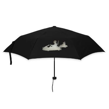 Kart Life - Umbrella (small) - black - Front