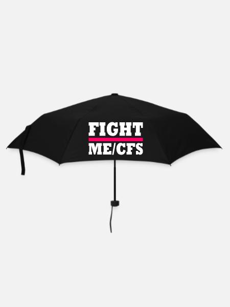 Me/cfs - fight me/cfs - Regenschirm (klein) - Schwarz