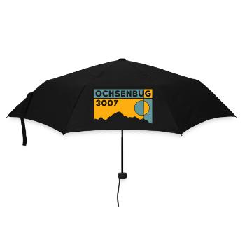 Ochsenbug Kristallkopf Berg Matrei Hohe Tauern - Regenschirm (klein) - Schwarz - Vorne
