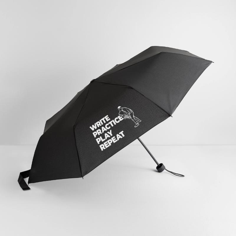 Writing, practicing, playing, repeating Umbrella (small)