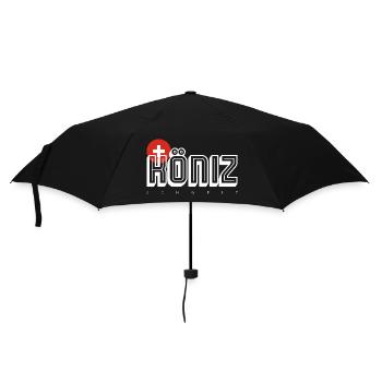 Swiss Bold Emblem Typography - Umbrella (small) - black - Front