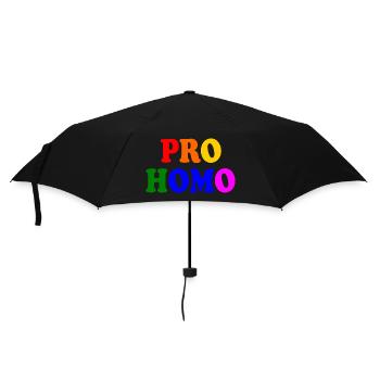 Pro homo - Parapluie standard - noir - Devant