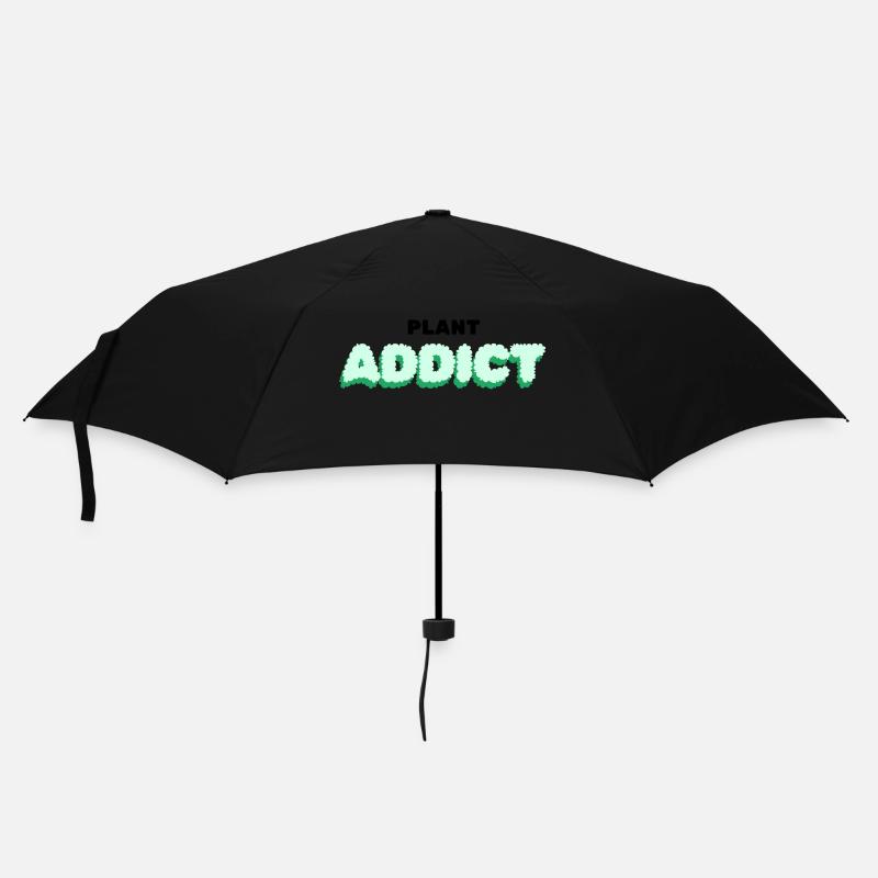 Accro aux plantes - Parapluie standard - noir