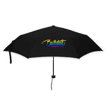 Restez fort Citation positive Mignon Amour Positivité - Parapluie standard - noir - Devant