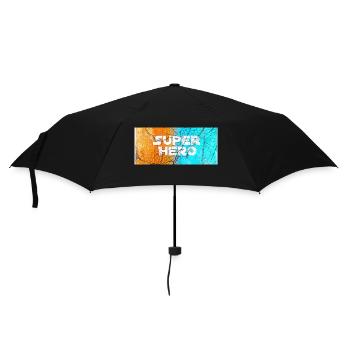 Super Hero - Umbrella (small) - black - Front