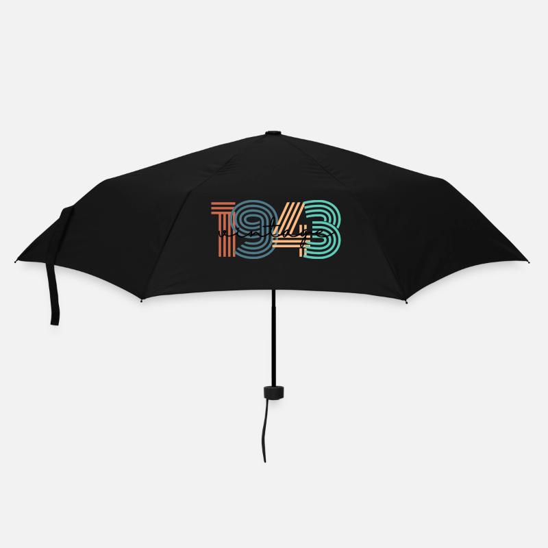 1943 vintage rétro - Parapluie standard - noir