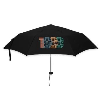 1933 Vintage Retro - Umbrella (small) - black - Front
