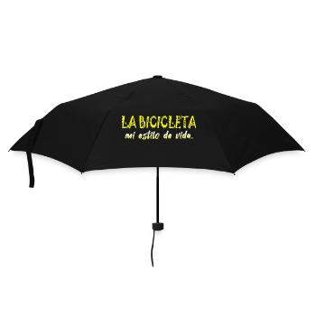 Bicycle bicycles bicycle bike biker mtb 6 - Umbrella (small) - black - Front