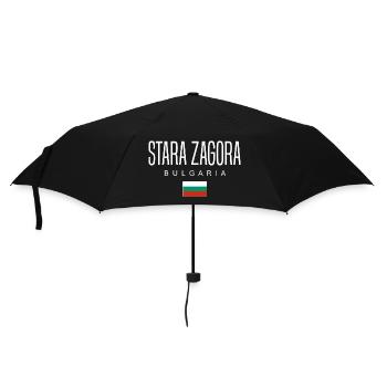 Stara Zagora Bulgaria - Umbrella (small) - black - Front