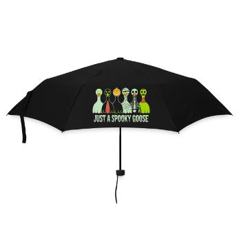 Just A Spooky Goose Halloween Vibes - Umbrella (small) - black - Front