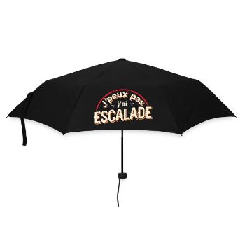 J'peux pas j'ai escalade - Parapluie standard - noir - Devant