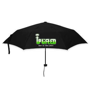Uplifted - Sky Is The Limit - Umbrella (small) - black - Front