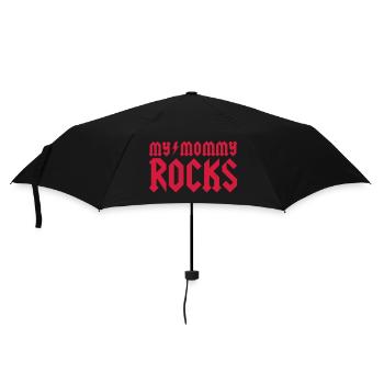 My mommy rocks - Parapluie standard - noir - Devant