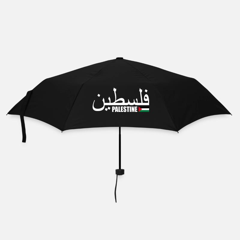 Palästina فلسطين - Regenschirm (klein) - Schwarz