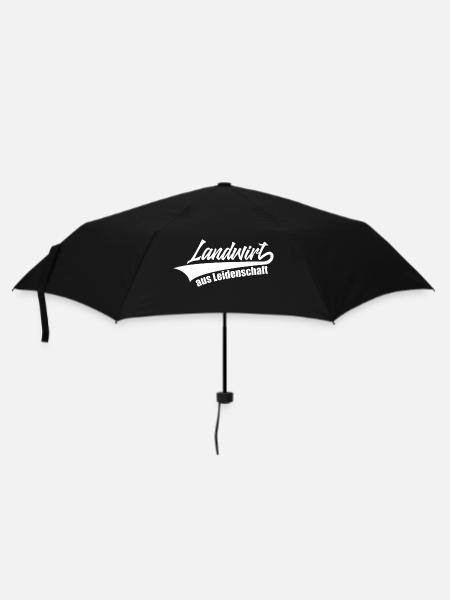 LANDWIRT AUS LEIDENSCHAFT BAUER - Regenschirm (klein) - Schwarz