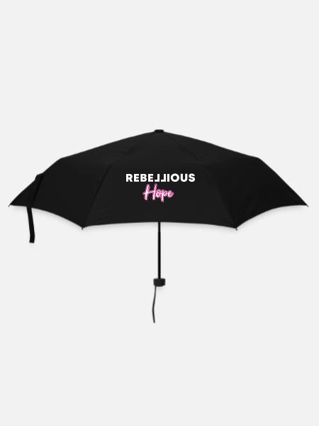 rebellious hope - Umbrella (small) - black