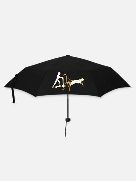 Dog Sports Dog Training Scooter - Umbrella (small) - black