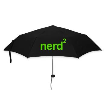 Nerd 2 - Parapluie standard - noir - Devant