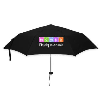 Cadeau bachelier BAC 2023 Bachelière 2023 physique - Parapluie standard - noir - Devant