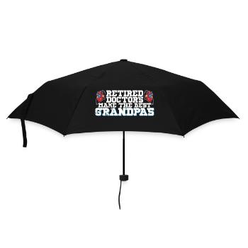Médecin formateur en cardiologie hospitalière - Parapluie standard - noir - Devant