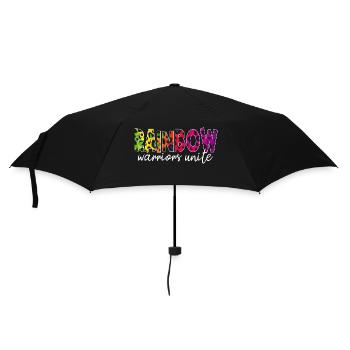 Rainbow - Umbrella (small) - black - Front