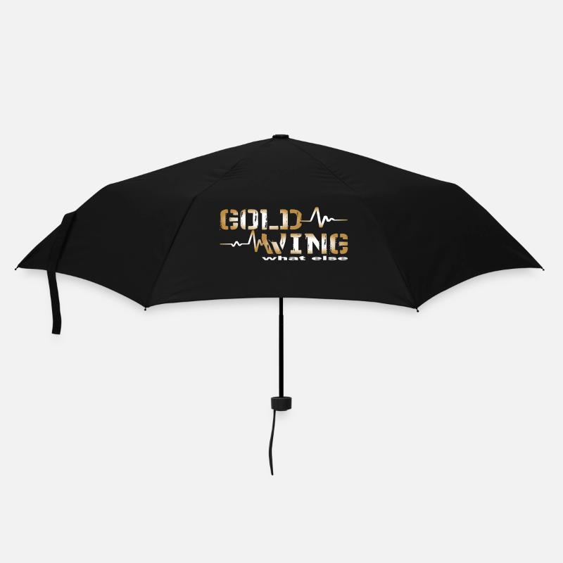 Motorrad Biker Spruch Goldwing GL1800 a été sonné - Parapluie standard - noir