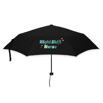 Infirmière de nuit - Parapluie standard - noir - Devant