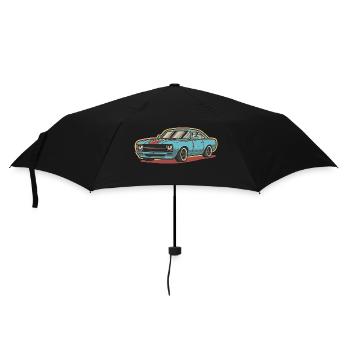 AUTOS - Regenschirm (klein) - Schwarz - Vorne