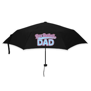 Flag Football Dad - Vater - Umbrella (small) - black - Front