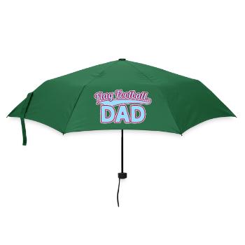 Flag Football Dad - Vater - Umbrella (small) - bottlegreen - Front