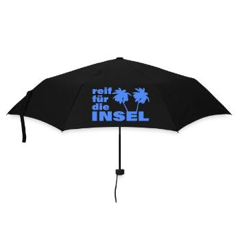 REIF FÜR DIE INSEL - Regenschirm (klein) - Schwarz - Vorne