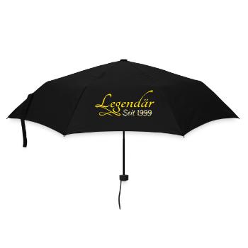 Né en 1999 - Parapluie standard - noir - Devant
