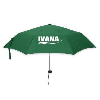 Ivana - Regenschirm (klein) - Flaschengrün - Vorne