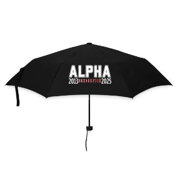 The Alpha Generation 2013-2025 - Umbrella (small) - black - Front