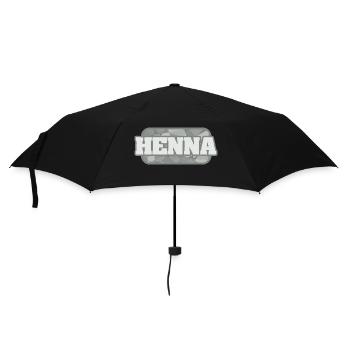 Henna - Umbrella (small) - black - Front
