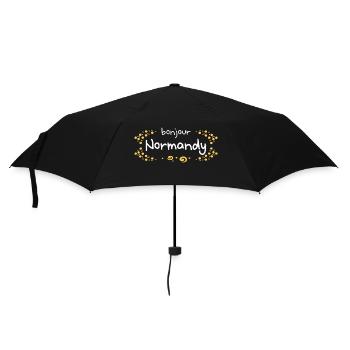 Normandy, French region - Umbrella (small) - black - Front