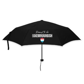 Flag of Luxembourg, Luxembourg pride - Umbrella (small) - black - Front
